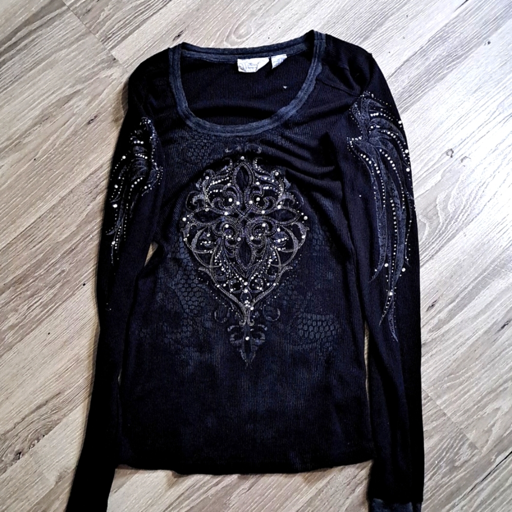 Miss me Simi see thru shirt